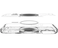 Spigen Ultra Hybrid MagSafe dėklas skirtas iPhone 17 Neo One – skaidrus