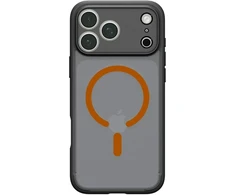 Dėklas Spigen Ultra Hybrid Mag MagSafe do iPhone 18 Pro Max / 17 Pro Max juoda-oranžinė