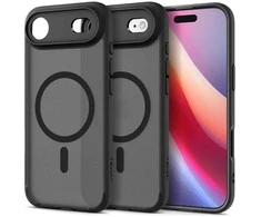 Spigen Ultra Hybrid MagSafe dėklas skirtas Apple iPhone 17 Air – juodos spalvos