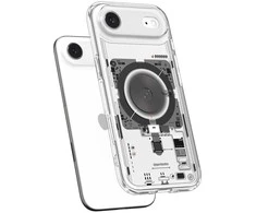 Spigen Ultra Hybrid MagSafe dėklas skirtas Apple iPhone 17 Air Neo One – skaidrus