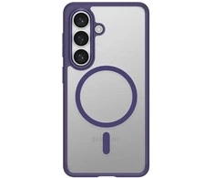Spigen Ultra Hybrid Mag MagSafe dėklas skirtas Samsung Galaxy S26 – Clear violetinės spalvos