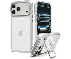 Dėklas Spigen Ultra Hybrid Optik S MagSafe do iPhone 17 Pro / 18 Pro permatomas sidabrinė