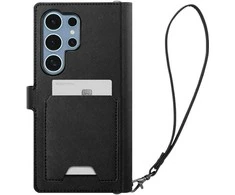 Spigen Wallet „S” Samsung Galaxy S25 Ultra dėklas telefonui juodos spalvos