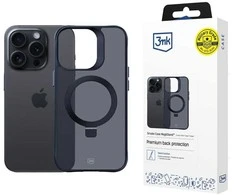 3mk Smoke Mag&amp;Stand Apple iPhone 16 pro max - dėklas telefonui juodos spalvos
