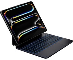 Dėklas Typecase Edge su klaviatūra do iPad Pro 13" M4 2024 / M5 2025 juoda