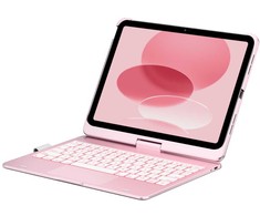 Typecase Flexbook Touch do iPad 11" (A16) 2025 / iPad 10.9" 2022 šviesiai rausva