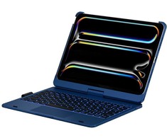 Typecase Dėklas TypeDėklas Flexbook Touch su klaviatūra skirtas Apple iPad Pro 11″ 2024/2025 dark mėlynas