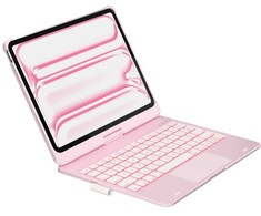 Typecase Flexbook Touch do iPad Pro 11" 2024/2025 šviesiai rausva