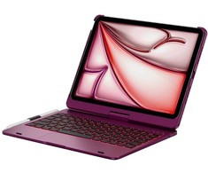 Typecase Flexbook Touch do iPad Air 11" M2 2024 / M3 2025 / M4 2026 aviečių spalvos