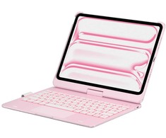 Typecase Flexbook Touch do iPad Pro 11" 2024/2025 šviesiai rausva