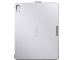 Typecase Flexbook Touch do iPad 11" (A16) 2025 / iPad 10.9" 2022 sidabrinė