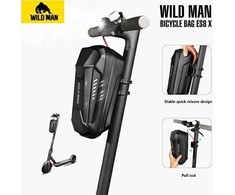 WILDMAN Scooter case/holder ES8XMax frame bag juodos spalvos