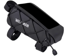 Dviračio krepšys WILDMAN GX100 Mount Frame Bag juodos spalvos