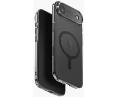 UNIQ Airsuit Dėklas skirtas Apple iPhone Air Magclick Charging juodos spalvos
