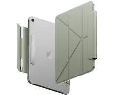 Dėklas UNIQ Camden Lite skirtas iPad skirtas iPad Air 11″ M2 2024 / M3 2025 / M4 2026 žalios spalvos