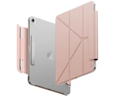 Dėklas UNIQ Camden Lite skirtas iPad skirtas iPad 11″ A16 (2025) / iPad 10.9″ 10 gen. (2022) rožinės spalvos