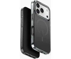 UNIQ Clario dėklas skirtas Apple iPhone 17 Pro Magclick Charging juodos spalvos