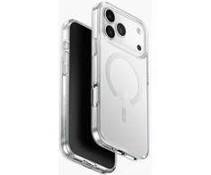 UNIQ Clario dėklas skirtas Apple iPhone 17 Pro Max Magclick Charging skaidrus