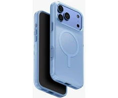 Dėklas UNIQ Clario, skirtas iPhone 18 Pro Max / 17 Pro Max, Magclick Charging, mėlynas