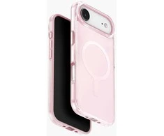 UNIQ Clario dėklas skirtas Apple iPhone Air Magclick Charging rožinės spalvos