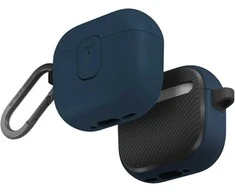 Dėklas UNIQ Clyde skirtas AirPods 4 Lock Case mėlynos spalvos