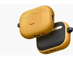 Dėklas Uniq Clyde Case for AirPods Pro 3rd Gen - Geltona-Gray