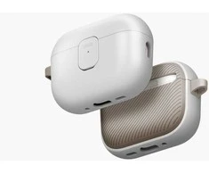 Dėklas Uniq Clyde Case for AirPods Pro 3rd Gen - Gray-rusvai gelsvas