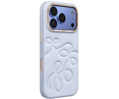 Dėklas UNIQ Coehl Cloude, skirtas iPhone 18 Pro / 17 Pro, su magnetiniu įkrovimu, mėlynas