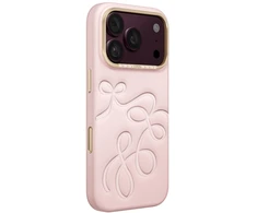 Dėklas UNIQ Coehl Cloude, skirtas iPhone 18 Pro / 17 Pro, su magnetiniu įkrovimu, rožinis