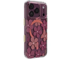 Dėklas UNIQ Coehl Mila, skirtas iPhone 18 Pro / 17 Pro, su magnetiniu įkrovimu, bordo spalvos