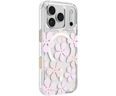 Dėklas UNIQ Coehl Mila, skirtas iPhone 18 Pro / 17 Pro, su magnetiniu įkrovimu, rožinis