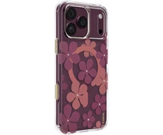 Dėklas UNIQ Coehl Mila, skirtas iPhone 18 Pro Max / 17 Pro Max, magnetinis įkrovimas, bordo spalvos