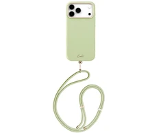 UNIQ Coehl Mirelle dėklas, skirtas iPhone 17 Pro Max, su magnetiniu įkrovimu, žalias