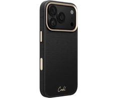 Dėklas UNIQ Coehl Mirelle, skirtas iPhone 18 Pro / 17 Pro, su magnetiniu įkrovimu, juodas