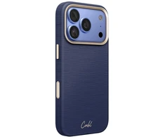 Dėklas UNIQ Coehl Mirelle, skirtas iPhone 18 Pro / 17 Pro, su magnetiniu įkrovimu, noble mėlynas spalvos