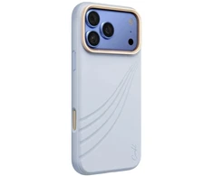 Dėklas UNIQ Coehl Serina, skirtas iPhone 18 Pro Max / 17 Pro Max, su magnetiniu įkrovimu, mėlynas