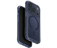 UNIQ Combat dėklas skirtas Apple iPhone 17 Pro Magclick Charging mėlynos spalvos