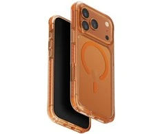 UNIQ Combat dėklas skirtas Apple iPhone 17 Pro Max Magclick Charging oranžinės spalvos
