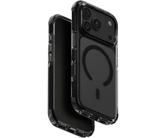UNIQ Combat dėklas, skirtas iPhone 18 Pro / 17 Pro Magclick Charging, juodos spalvos