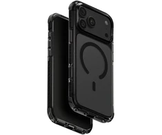 Dėklas UNIQ Combat, skirtas iPhone 18 Pro Max / 17 Pro Max, su Magclick Charging funkcija, juodos spalvos