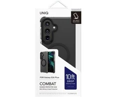 Dėklas UNIQ Combat do Samsung Galaxy S26+ Magclick Charging juoda