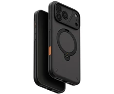 Dėklas UNIQ Elix do iPhone 18 Pro Max / 17 Pro Max 360 Rotating Kickstand pilka