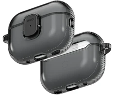 Dėklas Uniq Glase Pro Case for AirPods Pro 3 Lock Case - Transparent Juodas