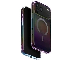 UNIQ Iridescia dėklas skirtas Apple iPhone 17 Pro Max Magclick Charging midnight quartz