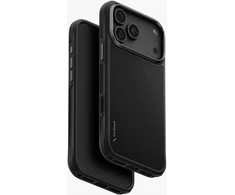 Dėklas UNIQ Keva, skirtas iPhone 18 Pro Max / 17 Pro Max, Magclick Charging, juodos spalvos