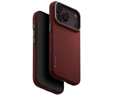 Dėklas UNIQ Keva EDGE skirtas iPhone 18 Pro / 17 Pro Magclick Charging raudonas