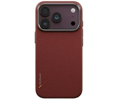 Dėklas UNIQ Keva EDGE skirtas iPhone 18 Pro / 17 Pro Magclick Charging raudonas