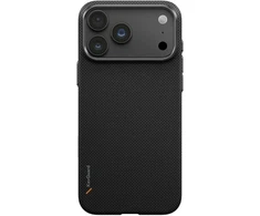 Dėklas UNIQ Keva EDGE, skirtas iPhone 18 Pro Max / 17 Pro Max, Magclick Charging, juodos spalvos