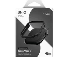 UNIQ dėklas, panašus į „Apple Watch Series 10/11“, 42 mm, juodas