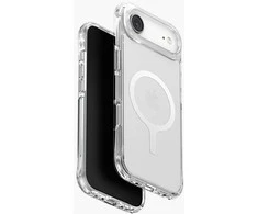 „Uniq LifePro Xtreme Magclick“ įkrovimo dėklas, skirtas „iPhone 17 Air“ – permatomas